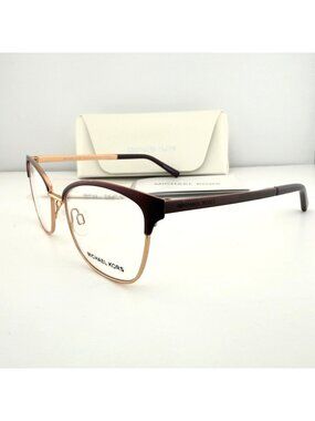 Michael Kors MK3012 Eyeglasses Frames Adrianna IV 1108 Cordovan Rose 51-17-135